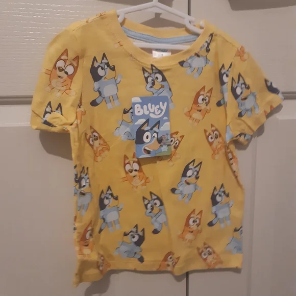 💜 Size 2 Bluey t-shirt - Picture 1 of 1
